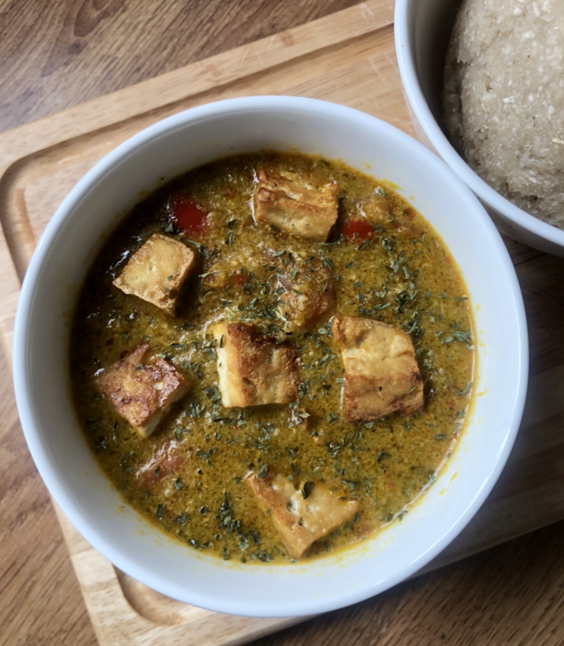 Vegan Nigerian Okra Soup